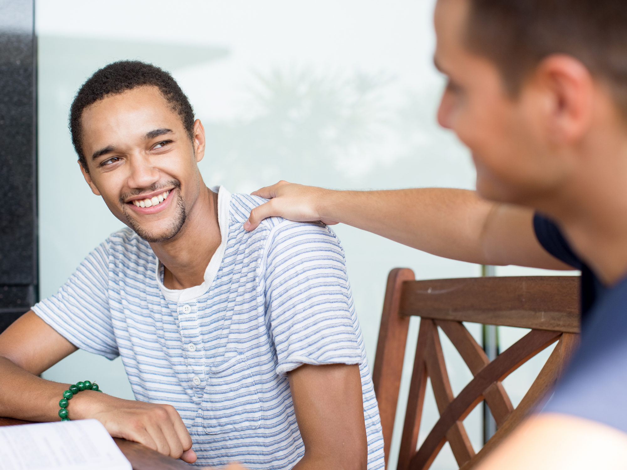 Partial Hospitalization Program in Ohio two men in partial hospitalization program in Ohio seeking treatment for their substance abuse and addiction at a drug rehab Ohio